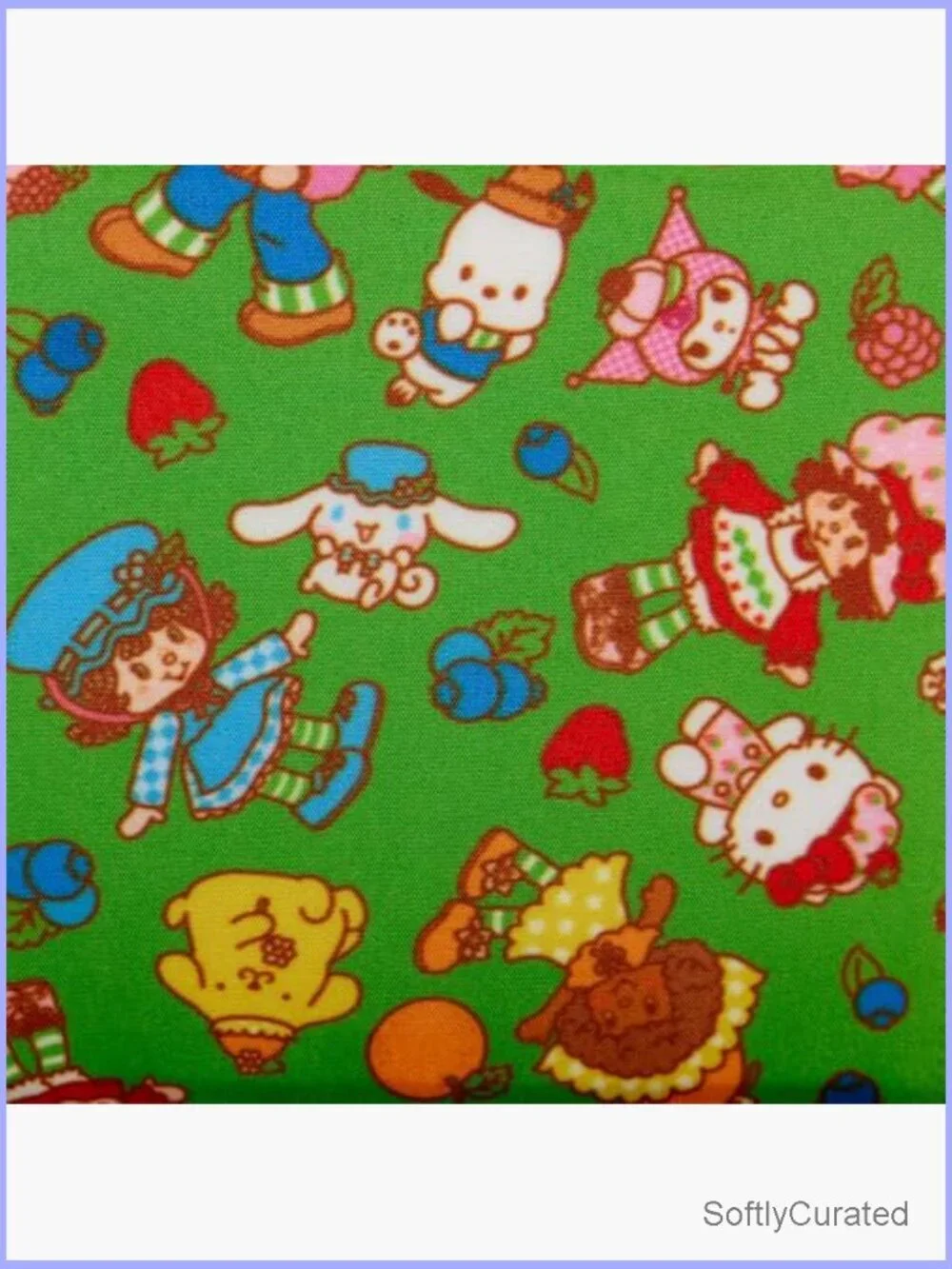 Sanrio X Strawberry Shortcake Figural Crossbody Bag Faux Leather